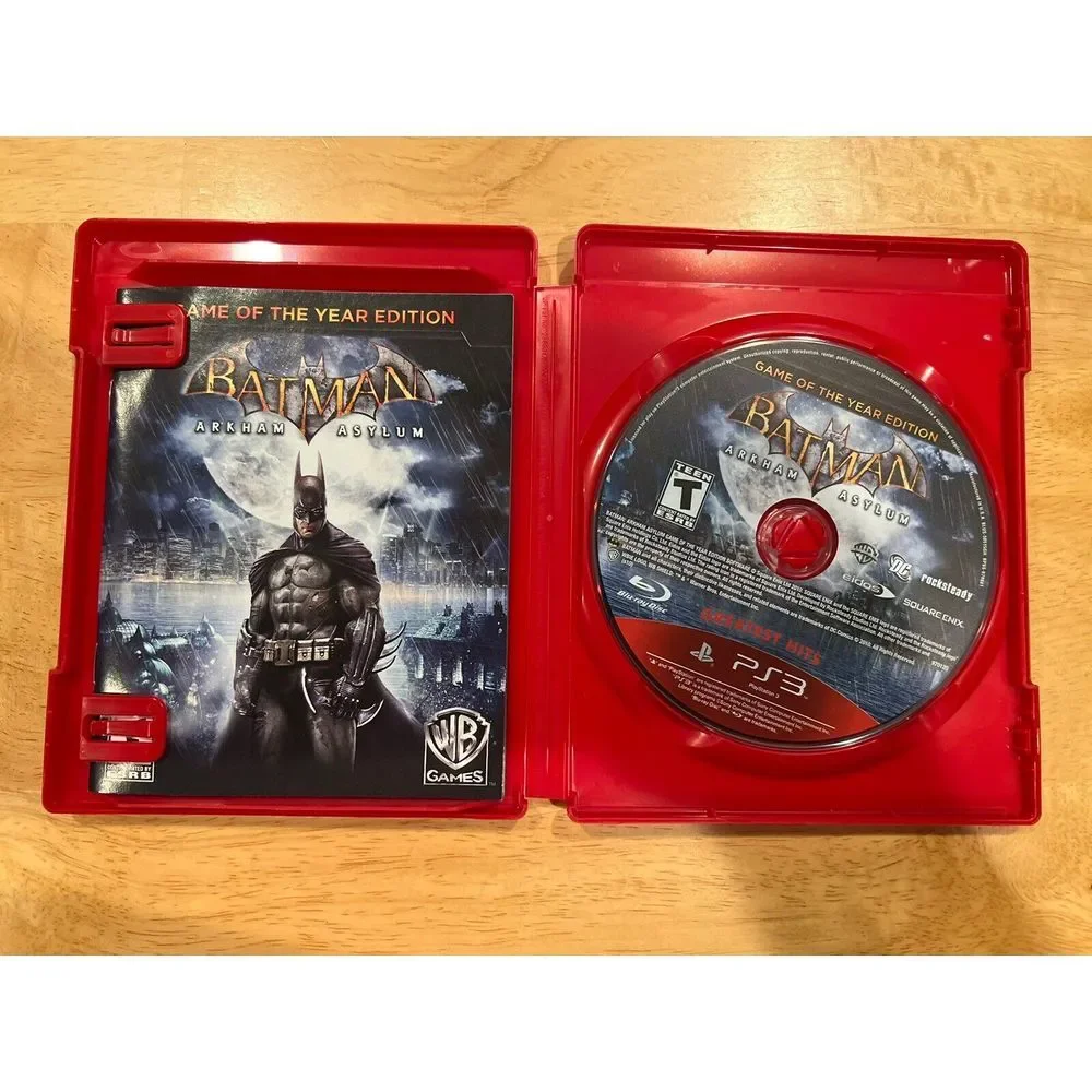 Batman: Arkham Asylum : Game of the Year ( Sony‎ PlayStation 3 ) CIB